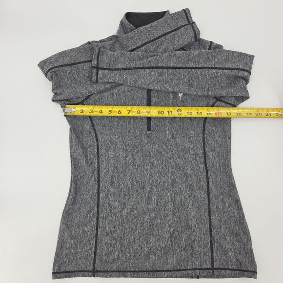 Antigua Mockneck Pullover Top Womens Size Small 1/4 Zip Pullover Athleisure Gym - Picture 5 of 7